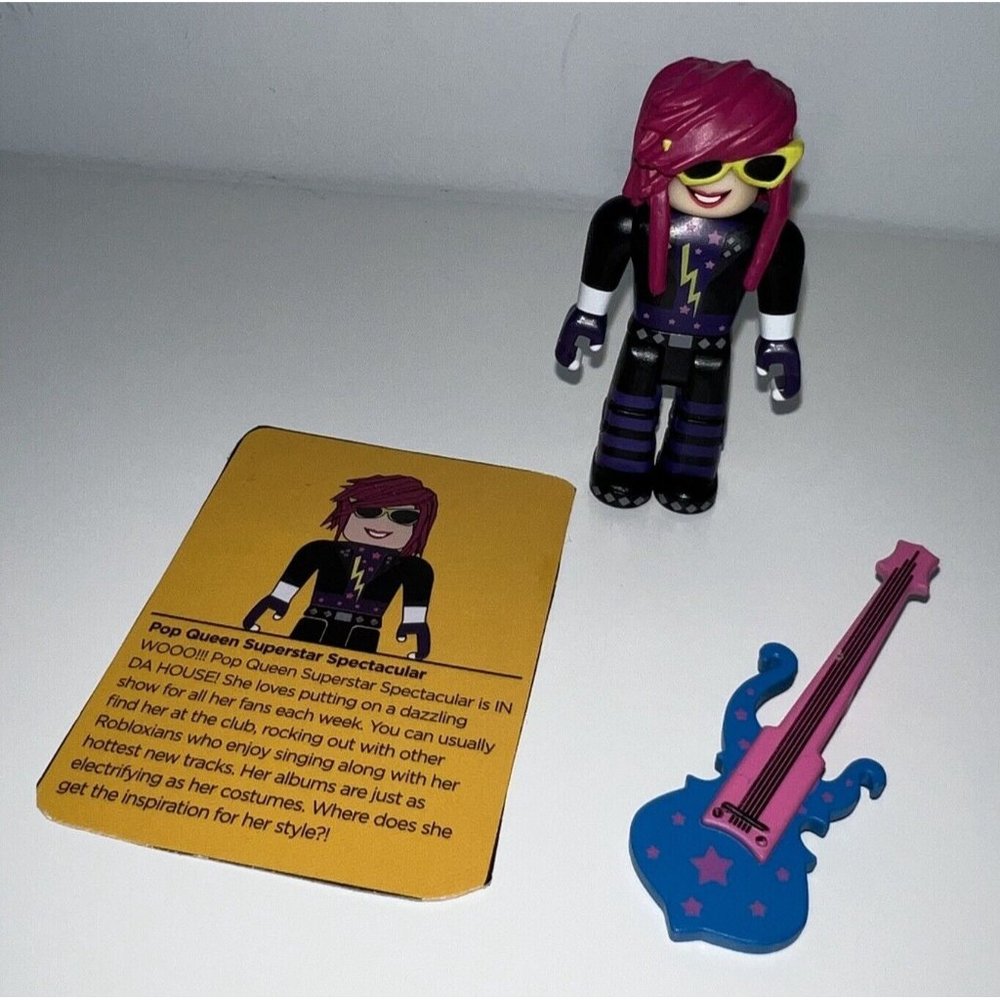 Roblox Celebrity Series 3 Action Figure 3" Pop Queen Superstar Spectacular